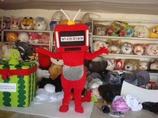 customized plush full-body cartoon character advertising mascot costumes