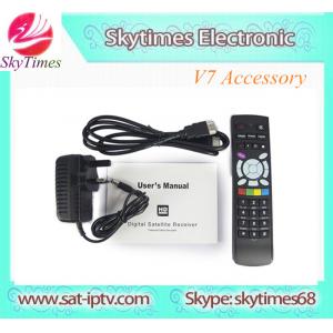 China BEST PRICE FOR WEBTV HD Receiver skybox SV7 av output HDMI 3pin UK plug supplier