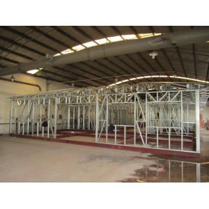 China Light Steel Structure Frame Houses, 1 bedroom prefab metal Steel Frame Small House supplier