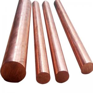 China C110 C11000 Copper Bar For Welding Round Rod Electric Busbar System Flat Edge supplier