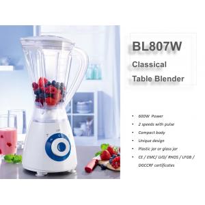 600W 1.5 L BL807 Plastic / Glass  Jar Food Blender