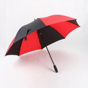 China Luxury Strong Umbrella Wind Resistan , Golf Rain Umbrella With Silica Gel Handle supplier