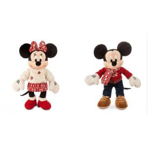 China Fashion Disney Plush Toys Christmas Mickey and Minnie Mouse 40cm supplier