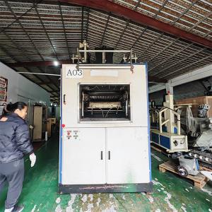 Used Electric Plastic Thermoforming Machine For Making Plastic Cup