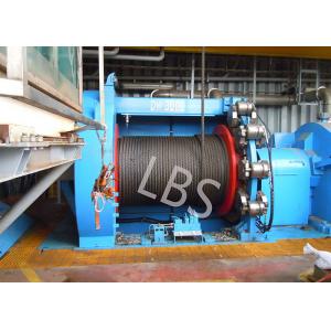 China Heavy Duty Steel 30 Ton Hydraulic Winch With Automatic Spooling Device supplier