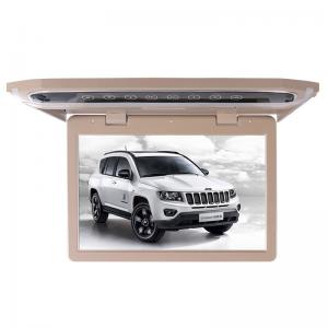 China 1080P Lvds Led Car Roof Mount Monitor Laser Carving Touch Button With SD FM USB HD supplier