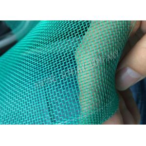 High Density Green Plastic Insect Mesh 20x20 Mesh With Colored Weaved Edge