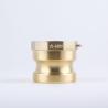 China Professional Brass Type D Sand Casting Female BSPP Camlock Fittings for Precision and Optimal Functionality wholesale