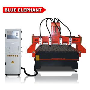 Multi Spindle CNC Router Machine With Air Cooling Spindle And NC Studio 53C Control System