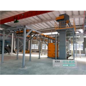 Chain Assembly Overhead Rail Type Shot Blasting Machine Cleaning Motorcycle