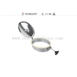 China DONJOY SS304 Elliptical Man Hole Cover With 100mm Height For Beer Tank supplier