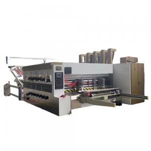 China PRY-2000 Lead Edge Three Color Printing And Die Cutting Machine With Stacker supplier