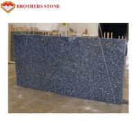 China Custom Size Polished Granite Stone , Norwegian Blue Pearl Granite Slabs Tiles on sale