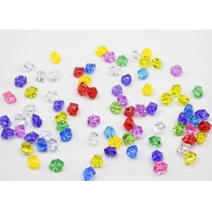 Irregular Shape Decorative Acrylic Gems Crystals 11*14mm 18*25mm Size Colorful