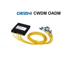 China 4 Channels CWDM Mux Demux Photonics Duplex CWDM OADM For East And West Traffic on sale