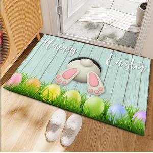 Children Playroom Rug Cartoon Rabbit Carpets For Entry-Exit Door