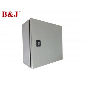 China Outdoor Stainless Steel Electrical Panel Box 300x200x150mm Streamlined Design supplier