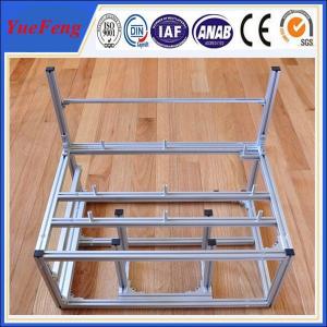 China custom aluminum extrusion computer cases, china aluminum frame for natural anodized supplier