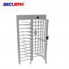 120 degree automatic RFID access control full height turnstile price