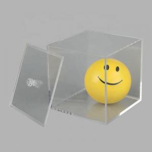 Size Custom Made Acrylic Display Box With Screw Magnet Closure Elite Trainer Collection Booster