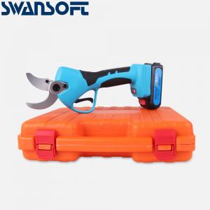 China Swansoft New Type 4.0CM Cordless Electric Pruner Eletric Pruning Shears for Vineyard and Orchard with LED Screen Display supplier