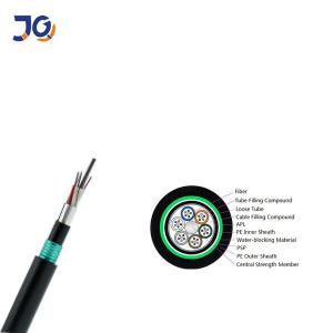 China Fire Retardant LSZH GYZTA53 HDPE GYTA53 Underground Directly Buried Fiber Optic Cable 4 8 12 24 48 96 Cores supplier