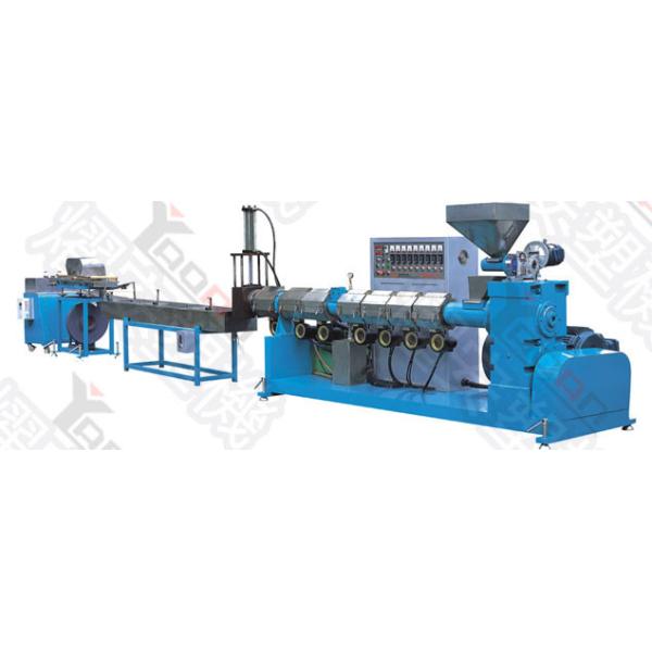 ABB Inverter Plastic Recycling Pellet Machine With Drying Function Low Noise