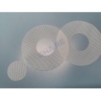 China Micron 100 150 200 250 μM Polyester Filter Mesh Shapes Discs For Tea Filter on sale