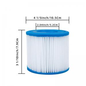 Water Amusement Places Filter for Bestways VI FD2134 58323 Lay-Z-Spa Accessory Parts