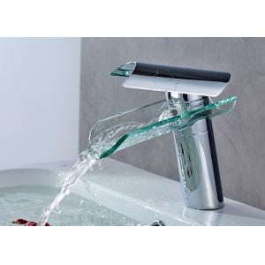 Waterfall Wash Basin Bathroom Sink Mixer Counter Mounted ROVATE 607-1