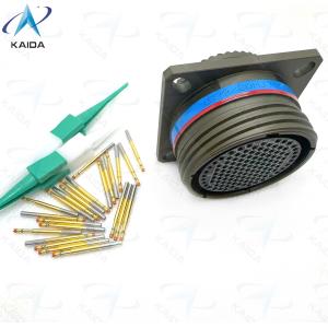 China 500V電圧評価 MIL-DTL-38999 シリーズIII 金色のコンタクトフィニッシュ 性能 複合シェル オリーブグリーン カドミウム wholesale