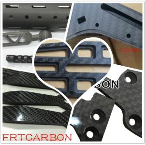 China Carbon Fibre Sheet Cnc Carbon Fiber Cutting Service For Carbon Drone Frame Rc Car supplier