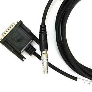 China 1.8m Topcon Data Cable Trl-35 Small 7 Pin To 15 Pin Connect Gps To Radio supplier