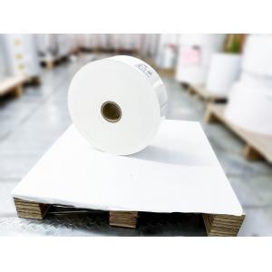 Self Adhesive BOPP Roll Labels , Clear Glossy Label Paper 25μ Face Thickness