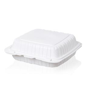 1050ml Takeout MFPP Hinged Lid Microwavable Container