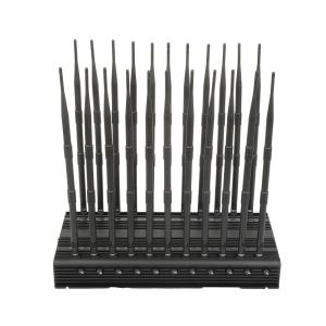 China Multifunctional 22 Antennas Full-Band Wireless Signal Jammer With Remote Control. Blocks 5.2G, 5.8G, Wi-Fi 6E, Lora, etc. Signals, and Has a 70m Jamming Radius wholesale