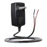 EE.UU. Enchufe de cable de alimentación CA a cable desnudo 2 puntas NEMA 1-15P a cable de extremo desnudo para conductor LED / fuente de alimentación / DIY