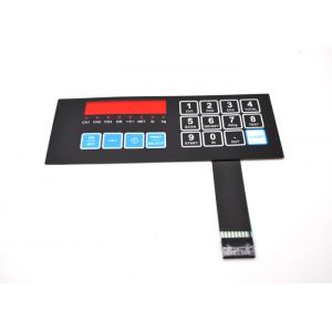 China Flat Type Single Shielding Sealed Membrane Switches With Trasparency Window supplier