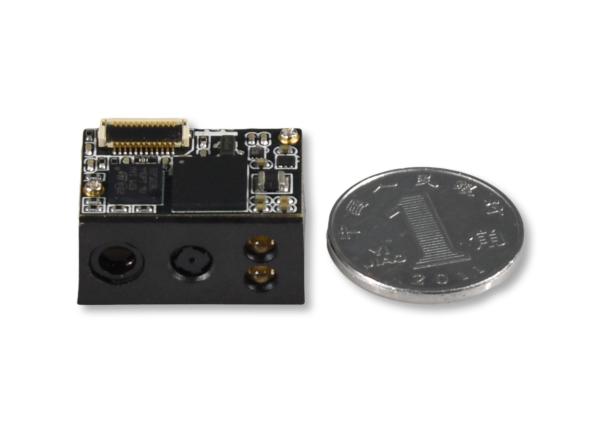 interfaz del sensor TTL232 de la imagen del motor 640×480 Cmos de la exploración del código de barras 210MA para la máquina de la posición