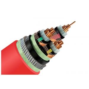 33kV Medium Voltage Steel Wire Armoured Electrical Cable 3 Phase Copper Wire Screen XLPE Power Cable