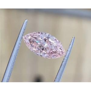 China HPHT Pink Equine Eye Laboratory Made Diamonds Jewelry Decorations supplier