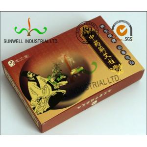 China Full Color Printing Medicine Packaging Box , Herbology Small Cardboard Boxes supplier