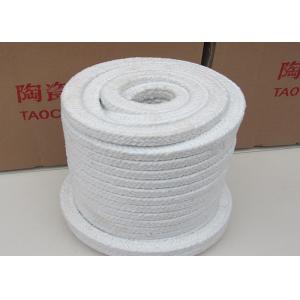 Industry Asbestos Free Ceramic Braided Rope  PE Packing For Furnace Door