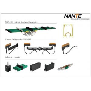 Unipole Insulated Conductor Conductor Rail System With Expansion Joint for Crane Traveling