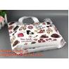 custom design biodegradable soft loop handle plastic bag,Fashion colored soft