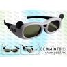 USB rechargeable children style 3d active glasses for TV