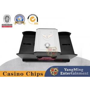 China NO.2 Battery Casino Automatic Card Shuffler Power Battery Operated For Playing Card supplier