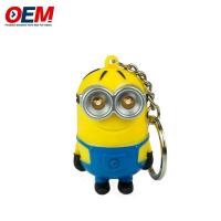 China OEM Custom Made Plastic Key Chain Minio N Key Chain For Promotion on sale