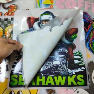 China Transferencias DTF personalizadas de alta elasticidad serigrafiadas para camisetas, transferencias térmicas lavables wholesale