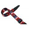 Cute Adjustable Custom Hand Tooled Leather Guitar Straps For Kids